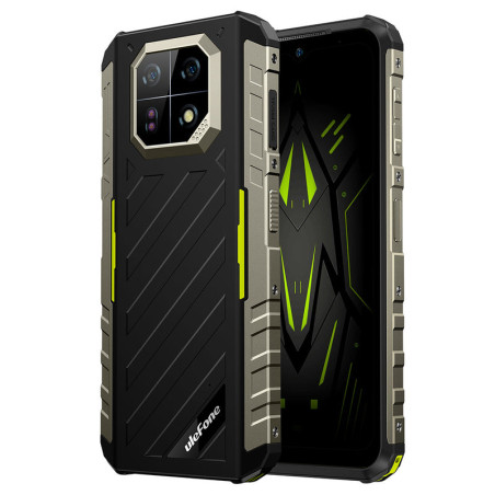 Ulefone 6937748735540 Armor 22, 16,7 cm (6.58"), 8 GB, 128 GB, 64 MP, Android 13, Negro, Verde