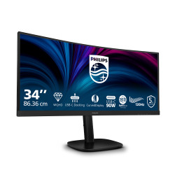 Philips 34B2U3600C/00 3000 series 34B2U3600C/00, 86,4 cm (34"), 3440 x 1440 Pixeles, Wide Quad HD, LCD, 4 ms, Negro 2