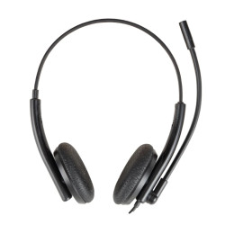 iggual IGG319420 Auriculares USB cancelación ruido ENC 3030, Alámbrico, Oficina/Centro de llamadas, 100 - 10000 Hz,