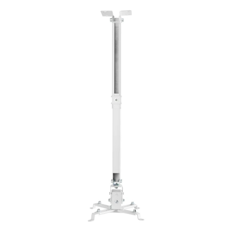 iggual IGG318768 SPTP01 Soporte proyector techo pared blanco, Techo/pared, 20 kg, Blanco, Plancha, Manual, 330 - 650 mm