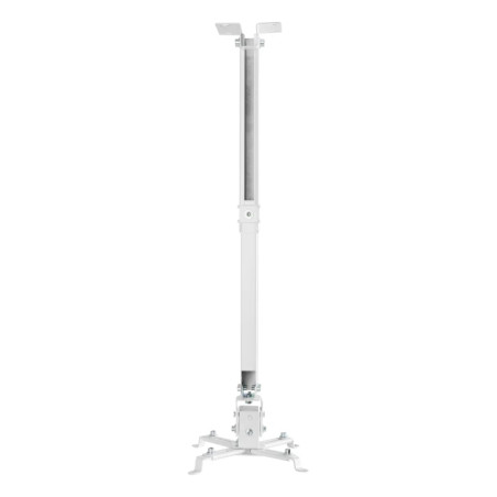iggual IGG318768 SPTP01 Soporte proyector techo pared blanco, Techo/pared, 20 kg, Blanco, Plancha, Manual, 330 - 650 mm