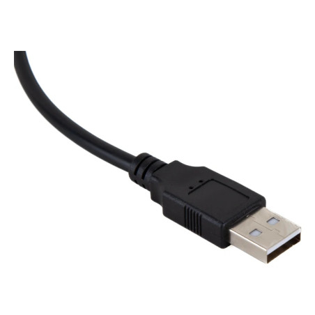 iggual IGG318720 Cable USB 2.0 A(M)-A(M) A-A macho 2 metros, 2 m, USB A, USB A, USB 2.0, 0,48 Gbit/s, Negro