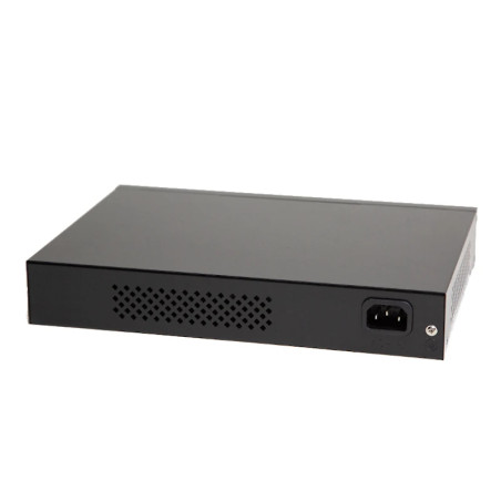 iggual IGG318324 Switch Gigabit 16 puertos 1000Mbps GES16000, No administrado, Gigabit Ethernet (10/100/1000), Montaje en rack