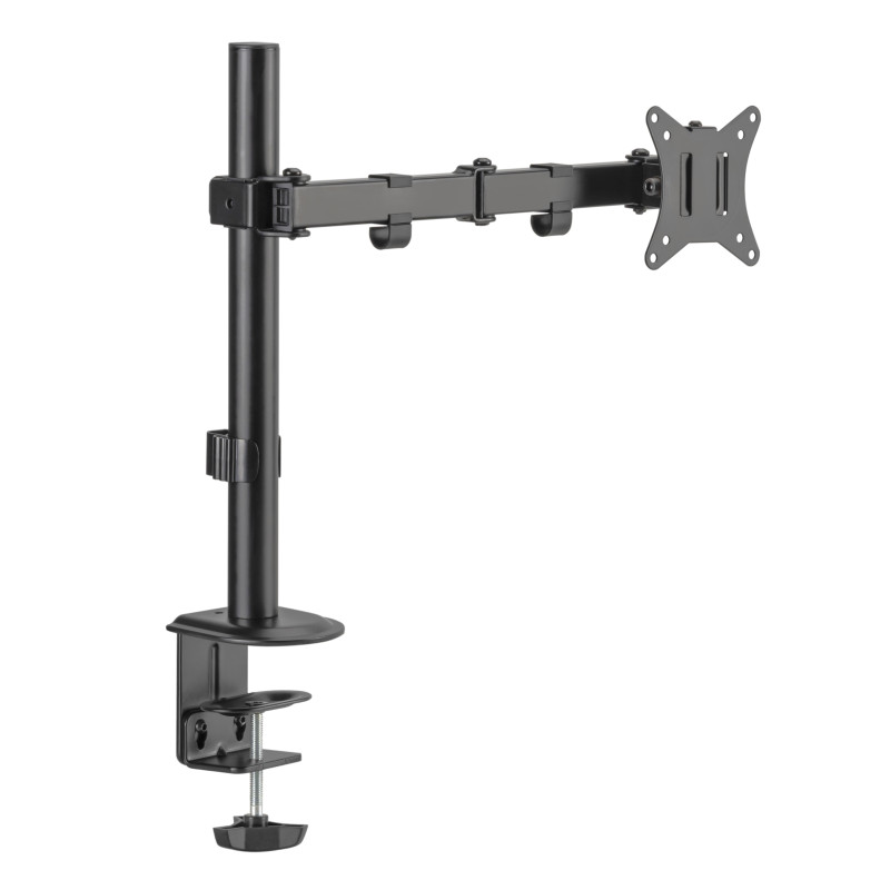 iggual IGG318294 SPM01 Soporte pinza 1 monitor 17"-32", Abrazadera/Atornillado, 9 kg, 43,2 cm (17"), 81,3 cm (32"), 100 x 100