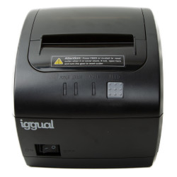 iggual IGG318232 Impresora térmica tickets TP7001 USB+RJ45, Transferencia térmica, Impresora de recibos, 203 x 203 DPI, 576 2