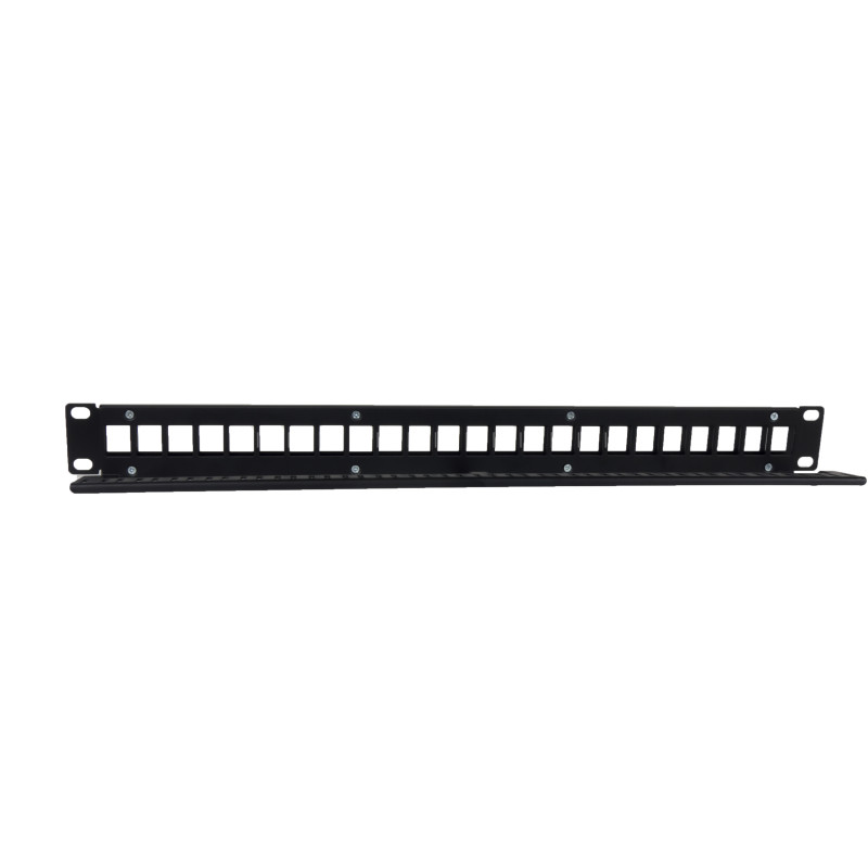 Phasak PA 3424 Panel frontal 19" RJ45 24P UTP Cat.6 Dual Block RJ45 - PA 3424, Montaje en bastidor, 1U, U/UTP (UTP), RJ45 (no