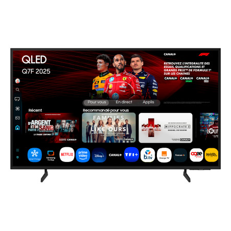 Samsung TQ50Q7FAAUXXC TQ50Q7FAAU, 127 cm (50"), 3840 x 2160 Pixeles, QLED, Smart TV, Wifi, Negro
