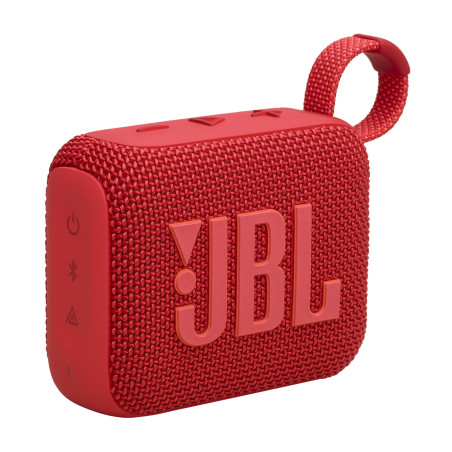 JBL JBLGO4RED Go 4, 4,5 cm, 4,2 W, 4,2 W, 90 - 20000 Hz, 85 dB, Inalámbrico