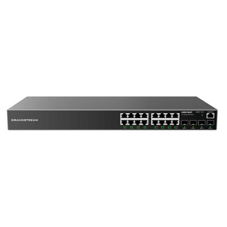 Grandstream Networks GWN7802P GWN7802P, Gestionado, L2+, Gigabit Ethernet (10/100/1000), Energía sobre Ethernet (PoE), Montaje