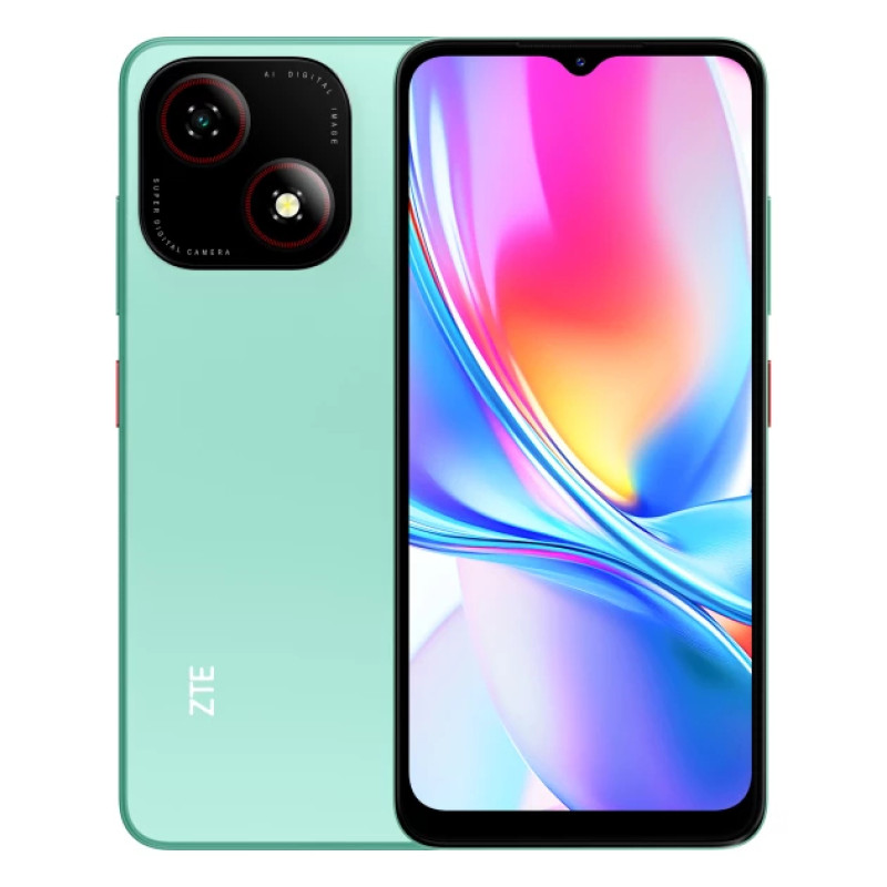 ZTE P963F66-GREEN Blade A35e, 16,6 cm (6.52"), 2 GB, 32 GB, 8 MP, Android 14 Go edition, Verde