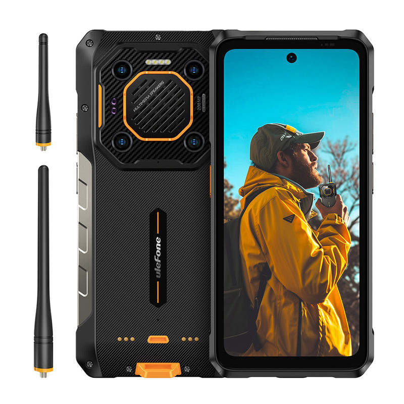 Ulefone 6937748736226 Armor 26 Ultra Walkie-Talkie, 17,2 cm (6.78"), 12 GB, 512 GB, 200 MP, Android 13, Negro