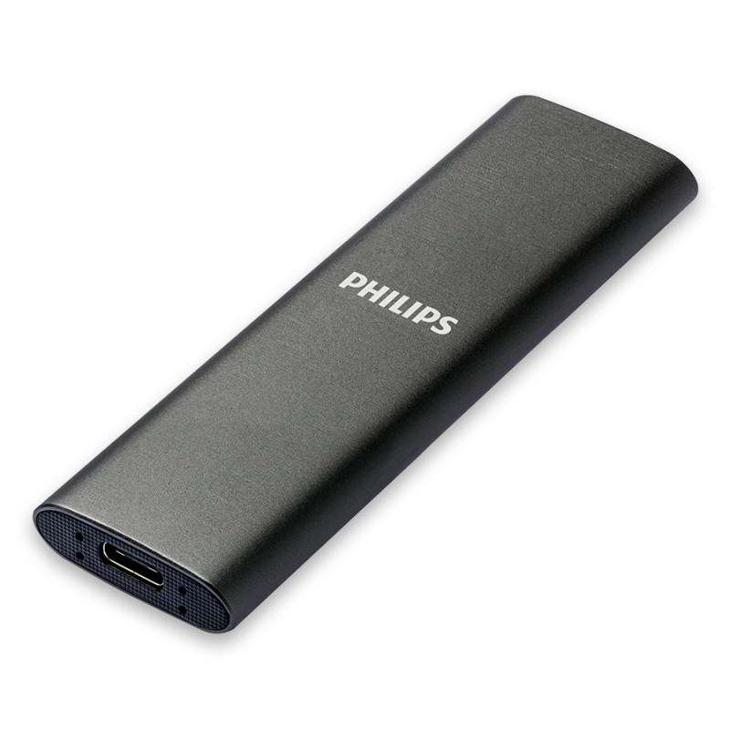 Philips FM02SS030P/00 FM02SS030P/00, 2 TB, USB Tipo C, 3.2 Gen 1 (3.1 Gen 1), 550 MB/s, Gris