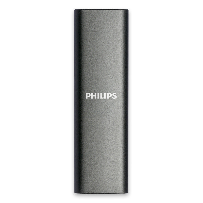 Philips FM02SS030P/00 FM02SS030P/00, 2 TB, USB Tipo C, 3.2 Gen 1 (3.1 Gen 1), 550 MB/s, Gris
