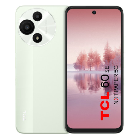 TCL T521K-2BLCA112 60 SE NXTPAPER 5G, 17 cm (6.7"), 8 GB, 256 GB, 50 MP, Android 15, Verde, Color menta
