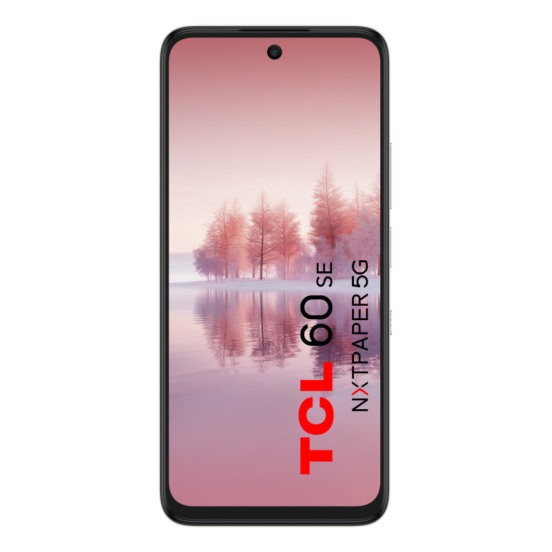 TCL T521K-2BLCA112 60 SE NXTPAPER 5G, 17 cm (6.7"), 8 GB, 256 GB, 50 MP, Android 15, Verde, Color menta