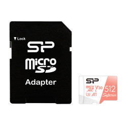 Silicon Power SP512GBSTXDV3V20SP SP512GBSTXDV3V20SP, 512 GB, MicroSDXC, Clase 10, UHS-I, 100 MB/s, 800 MB/s 2
