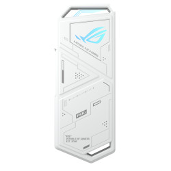 ASUS 90DD02H1-B09000 ROG Strix Arion White Edition, Caja externa para unidad de estado sólido (SSD), M.2, M.2, PCI Express, 10