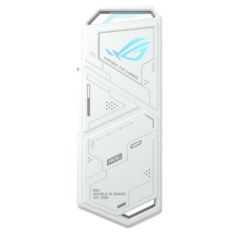 ASUS 90DD02H1-B09000 ROG Strix Arion White Edition, Caja externa para unidad de estado sólido (SSD), M.2, M.2, PCI Express, 10