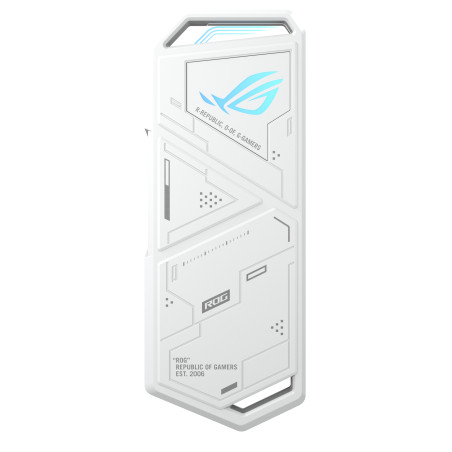 ASUS 90DD02H1-B09000 ROG Strix Arion White Edition, Caja externa para unidad de estado sólido (SSD), M.2, M.2, PCI Express, 10