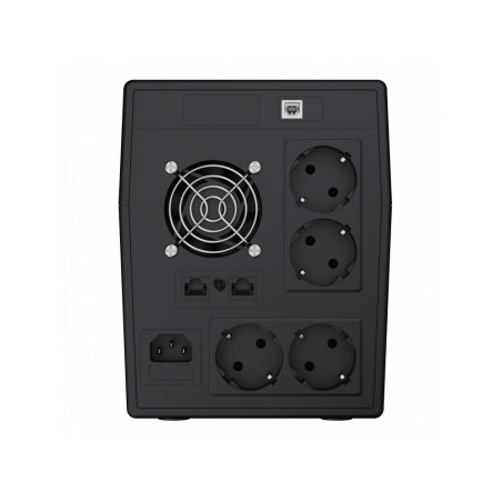 Green Cell UPS05 UPS05, Línea interactiva, 2 kVA, 1200 W, Seno, 220 V, 240 V