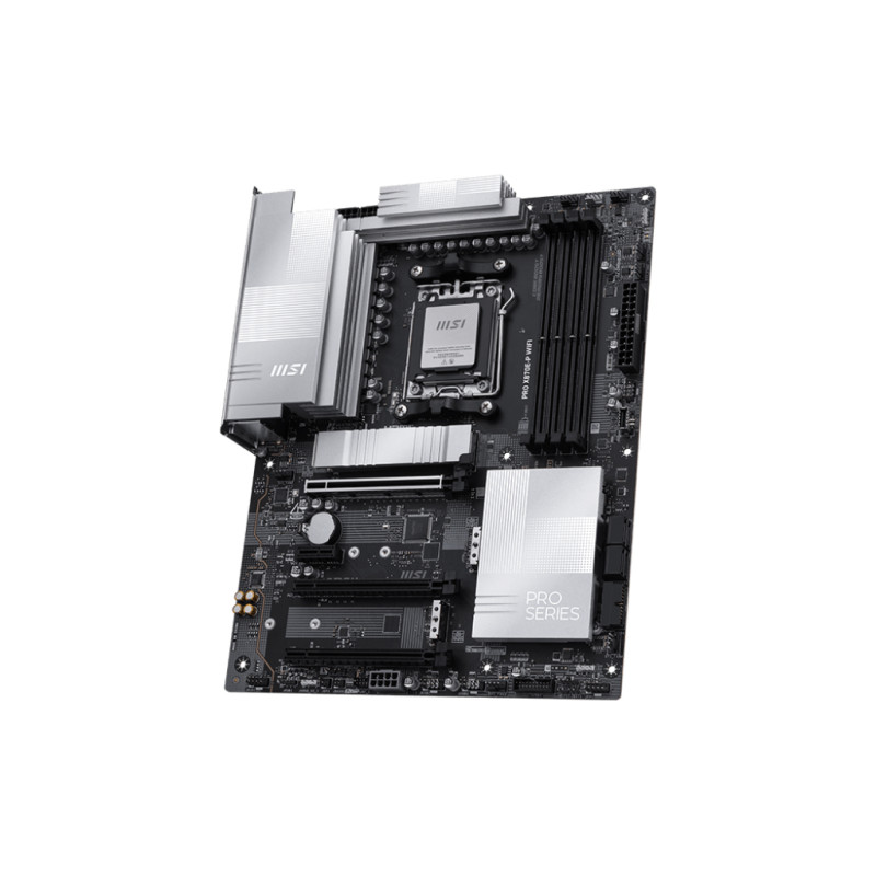 MSI PRO X870E-P WIFI PRO X870E-P WIFI, AMD, Zócalo AM5, AMD Ryzen 7000 Series, AMD Ryzen 8000 Series, AMD Ryzen 9000 Series,
