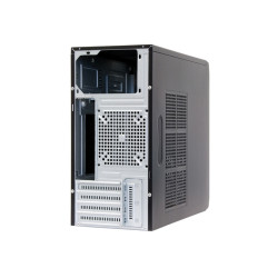 Chieftec HT-01B-350GPB HT-01B-350GPB, Midi Tower, PC, Negro, micro ATX, SECC, 14 cm 2