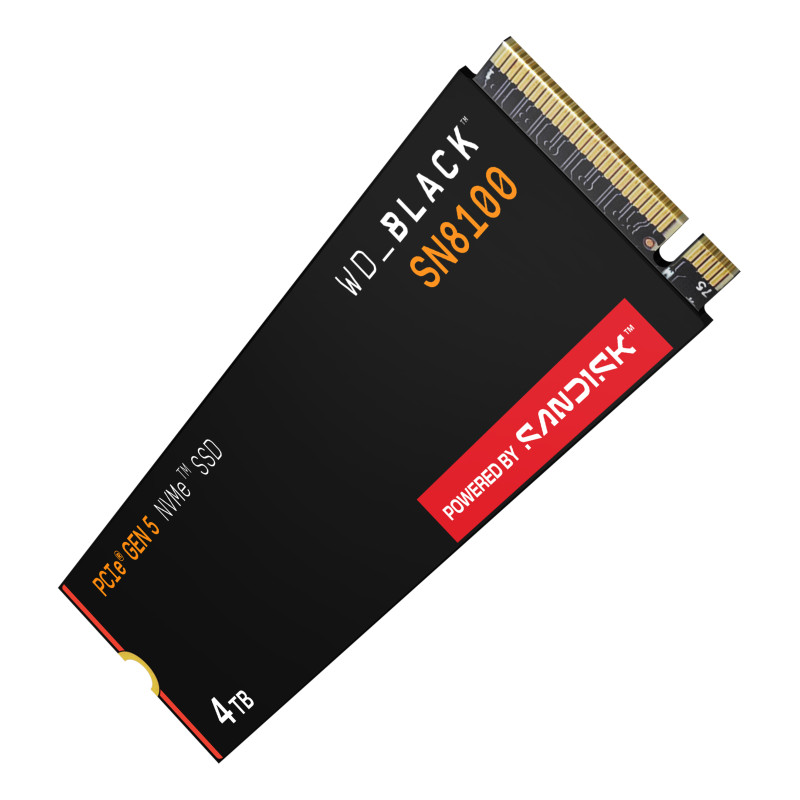 Western Digital WDS400T1X0M-00CMT0 Black WD_BLACK SN8100 NVMe, 4 TB, M.2, 14900 MB/s