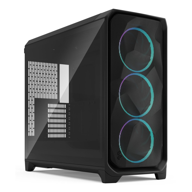 Fractal Design FD-C-MES3X-04 Meshify 3 XL, PC, Negro, ATX, EATX, ITX, micro ATX, SSI CEB, SSI EEB, Acero, Vidrio templado,