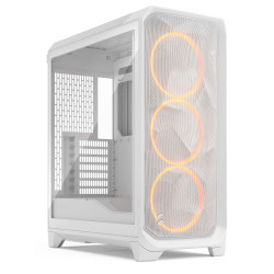 Fractal Design FD-C-MES3A-07 Meshify 3, PC, Blanco, ATX, EATX, micro ATX, Mini-ITX, Acero, Vidrio templado, Juego, Multi