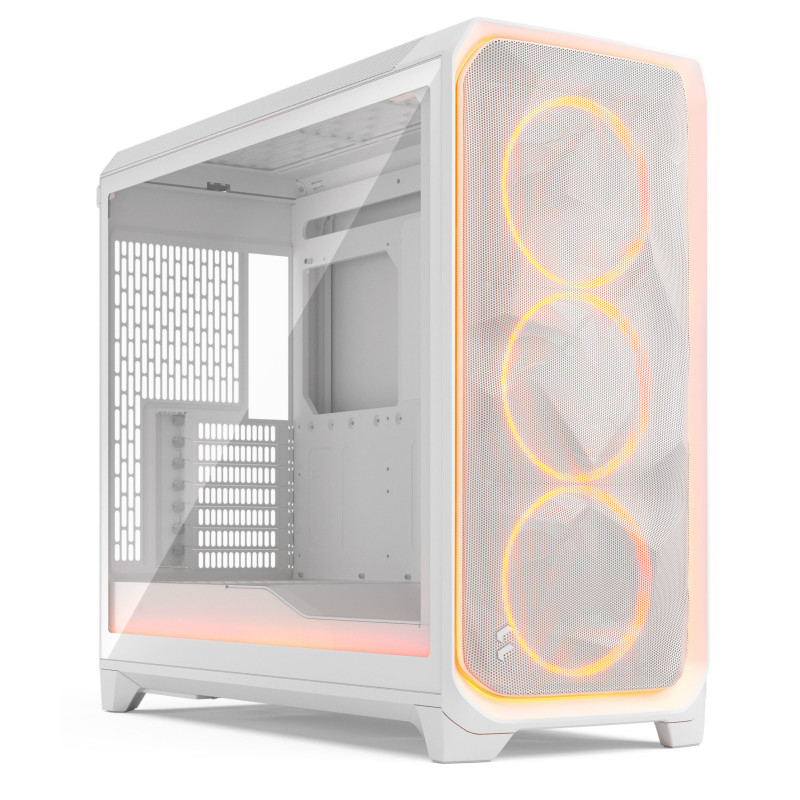 Fractal Design FD-C-MES3X-05 Meshify 3 XL, PC, Blanco, ATX, EATX, ITX, micro ATX, SSI CEB, SSI EEB, Acero, Vidrio templado,