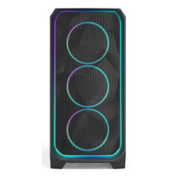 Fractal Design FD-C-MES3X-03 Meshify 3 XL, PC, Negro, ATX, EATX, ITX, micro ATX, SSI CEB, SSI EEB, Acero, Vidrio templado, 2
