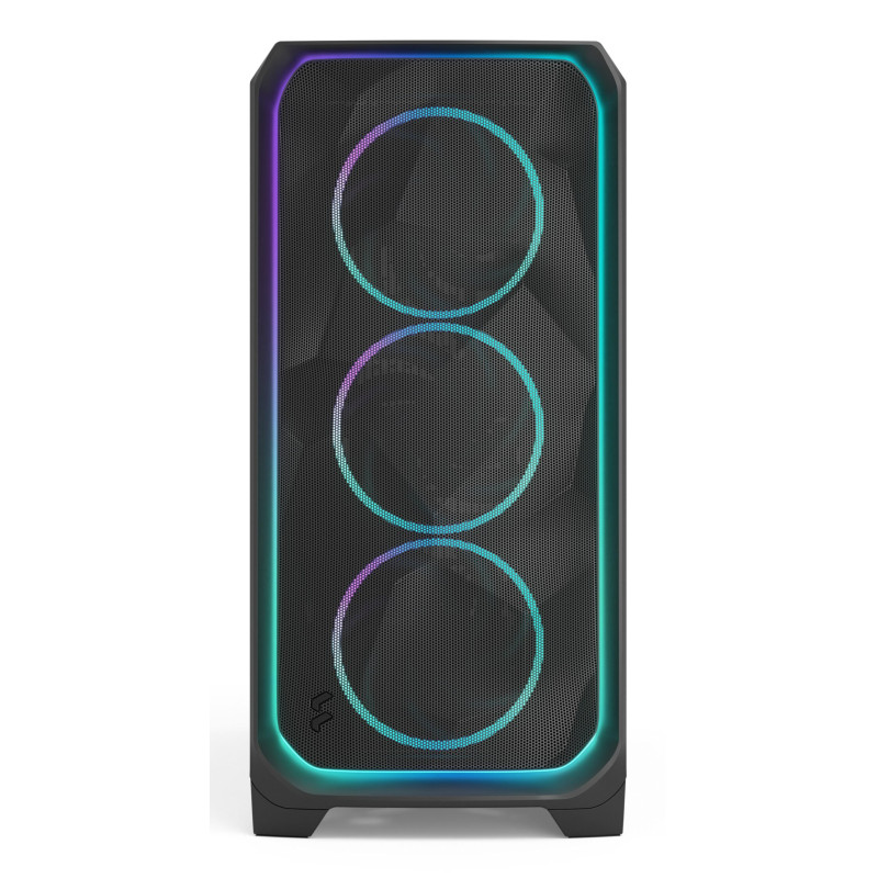 Fractal Design FD-C-MES3X-03 Meshify 3 XL, PC, Negro, ATX, EATX, ITX, micro ATX, SSI CEB, SSI EEB, Acero, Vidrio templado,