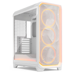 Fractal Design FD-C-MES3A-05 Meshify 3, PC, Blanco, ATX, EATX, micro ATX, Mini-ITX, Acero, Vidrio templado, Juego, Multi