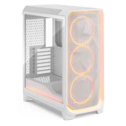 Fractal Design FD-C-MES3A-05 Meshify 3, PC, Blanco, ATX, EATX, micro ATX, Mini-ITX, Acero, Vidrio templado, Juego, Multi 2