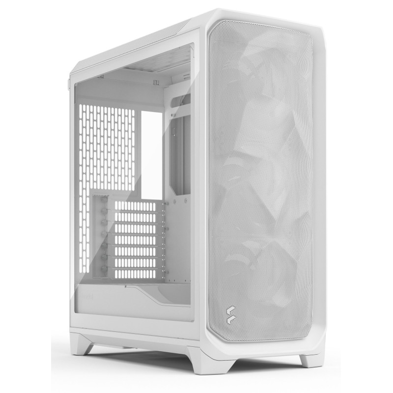 Fractal Design FD-C-MES3A-04 Meshify 3, PC, Blanco, ATX, EATX, micro ATX, Mini-ITX, Acero, Vidrio templado, Juego, 17,3 cm