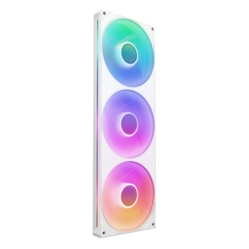 NZXT RF-U42HF-W1 F420 RGB Core, Ventilador, 14 cm, Blanco