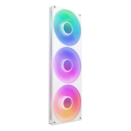 NZXT RF-U42HF-W1 F420 RGB Core, Ventilador, 14 cm, Blanco