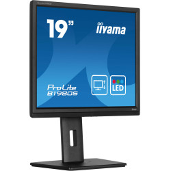 iiyama B1980S-B1 ProLite B1980S-B1, 48,3 cm (19"), 1280 x 1024 Pixeles, VGA, LED, 3 ms, Negro