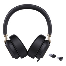 Yealink 1208707 BH76 Plus Teams USB-C/A, Inalámbrico, Llamadas/Música, 285 g, Auriculares, Negro