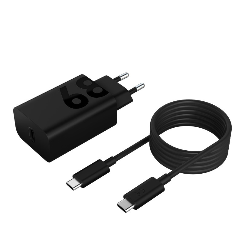 Lenovo ZG38C05739 68W USB-C Wall Charger, Interior, Corriente alterna, Negro