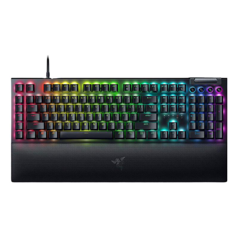 Razer RZ03-04690100-R3M1 RZ03-04690100-R3M1, Alámbrico, USB, Interruptor mecánico, QWERTY, LED RGB, Negro