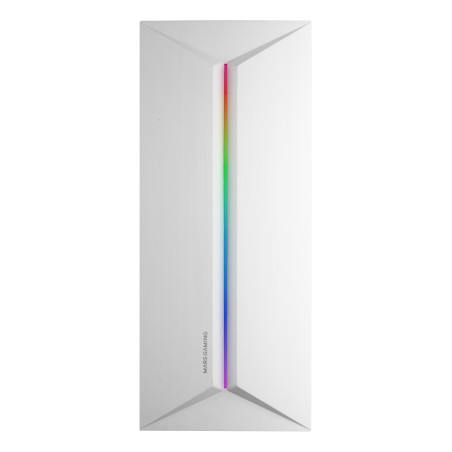 Mars Gaming MCBLAZEW MC-Blaze, Midi Tower, PC, Blanco, ATX, micro ATX, Mini-ITX, Hogar / Oficina, Multi