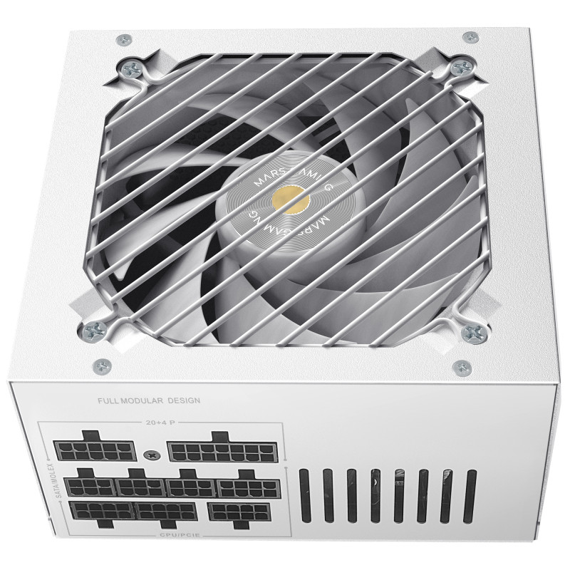 Mars Gaming MPB750SIMW MPB750SIMW, 750 W, 220 - 240 V, 47 - 63 Hz, 5 A, Activo, 130 W
