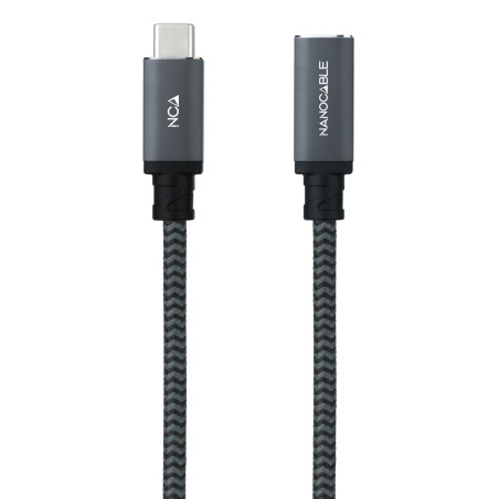 Nanocable 10.01.4501-COMB 10.01.4501-COMB, 1 m, USB C, USB C, USB 3.2 Gen 2x2, 20 Gbit/s, Negro