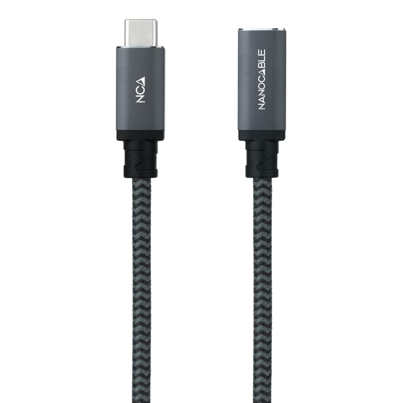 Nanocable 10.01.4501-L150-COMB 10.01.4501-L150-COMB, 1,5 m, USB C, USB C, USB 3.2 Gen 2x2, 20 Gbit/s, Negro