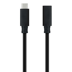 Nanocable 10.01.4501-L150 10.01.4501-L150, 1,5 m, USB C, USB C, USB 3.2 Gen 2x2, 20 Gbit/s, Negro 2