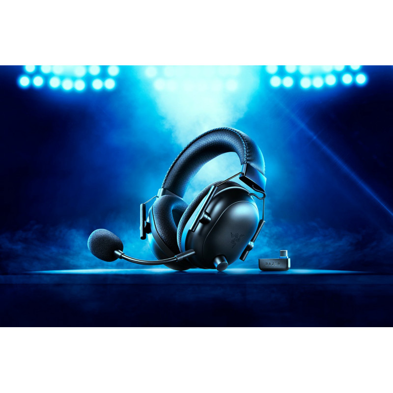 Razer RZ04-04530500-R3G1 BlackShark V2 Pro for PlayStation, Inalámbrico, Juego, 12 - 28000 Hz, 380 g, Auriculares, Negro