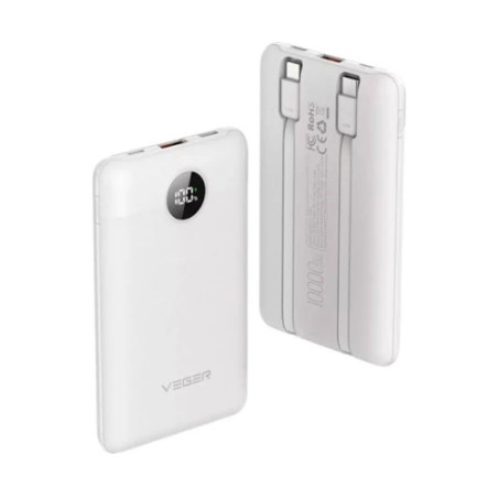 VEGER VG-W1170-W VG-W1170-W, 10000 mAh, Blanco