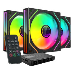 Mars Gaming MF3DPROKIT MF3DPROKIT, Ventilador, 12 cm, Negro