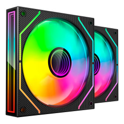 Mars Gaming MF3DPROX2 MF3DPROX2, Ventilador, 12 cm, Negro